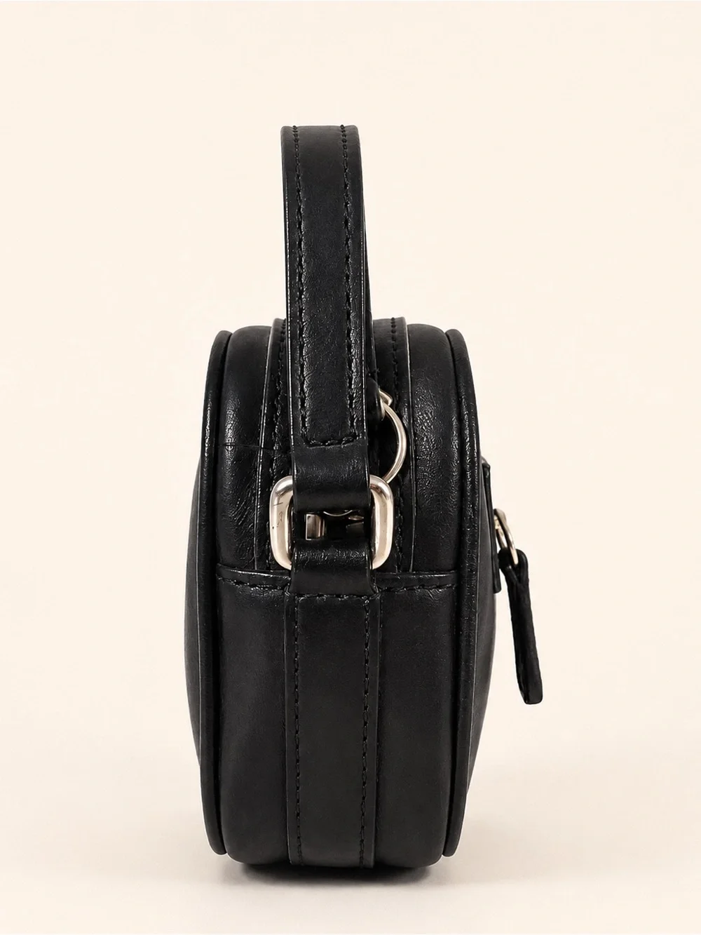 Coach Legacy West 9589 Black Leather Camera Crossbody Bag Vintage Y2K